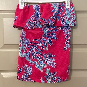 Lily Pulitzer tube top